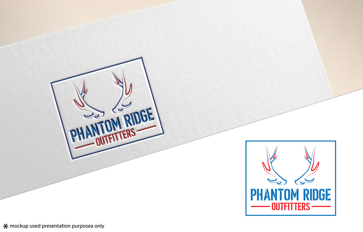Logo Design by Rubia@ for Phantom Ridge Outfiters  | Design #22157227