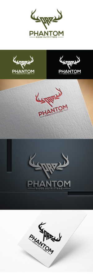 Logo Design by Anamul Burhan for Phantom Ridge Outfiters  | Design: #22154276