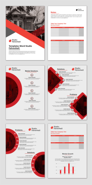 Design de Modèle Word par Amir Hossain pour ce projet | Design : #22233862