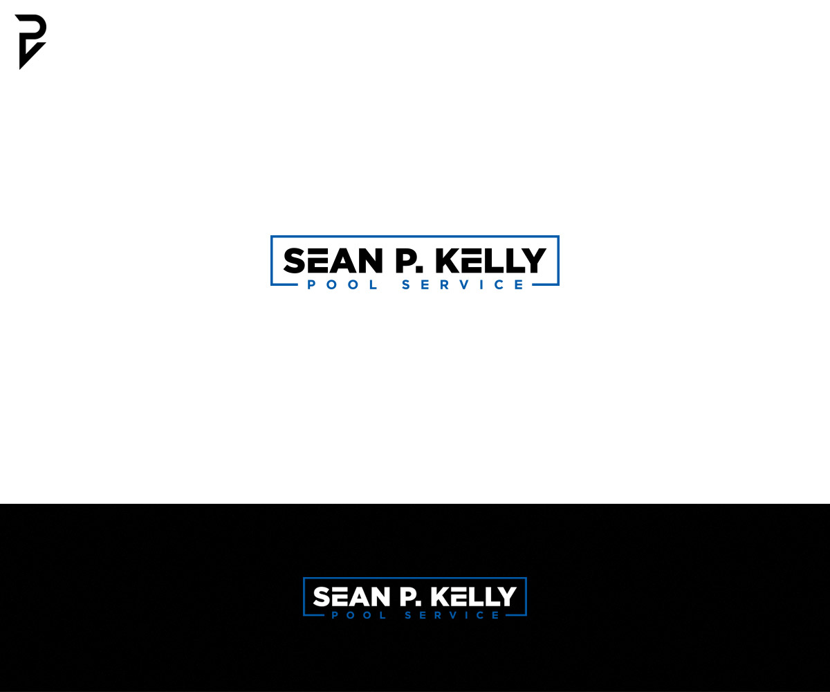 Logo Design by poisonvectors for Sean P. Kelly Pool Service | Design #22154327