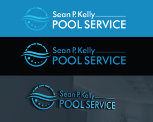Logo Design by Atec for Sean P. Kelly Pool Service | Design: #22160339