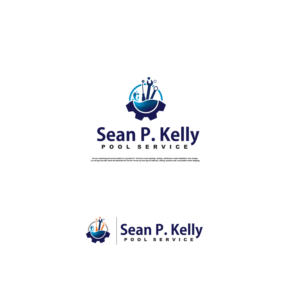 Logo-Design von graphic.art13 für Sean P. Kelly Pool Service | Design #22153247