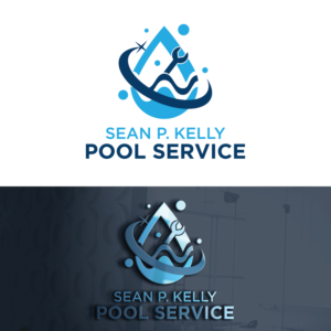 Logo Design by concepts for Sean P. Kelly Pool Service | Design: #22160028