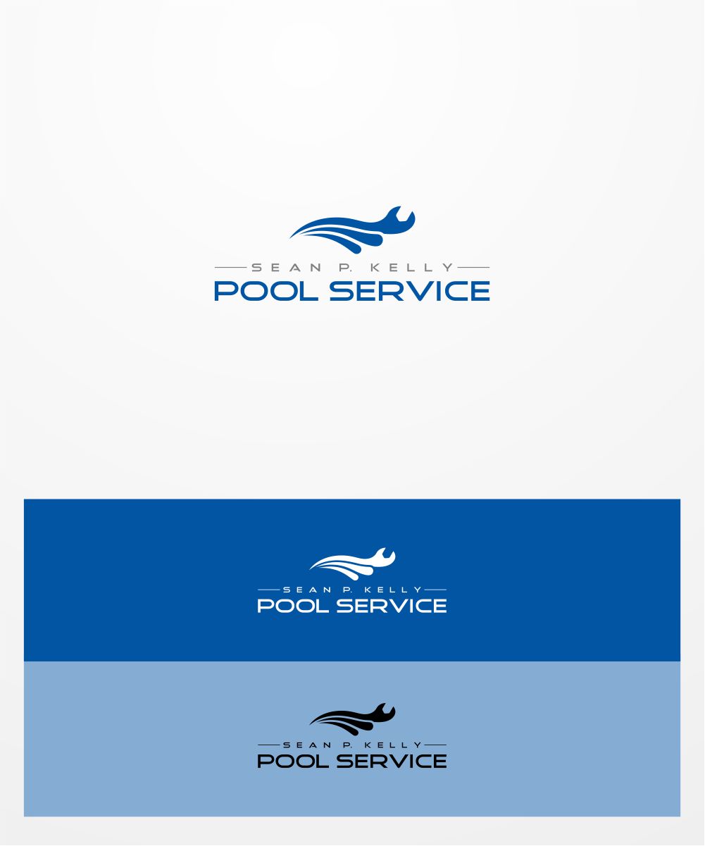 Logo Design by ace_art™ for Sean P. Kelly Pool Service | Design #22157280