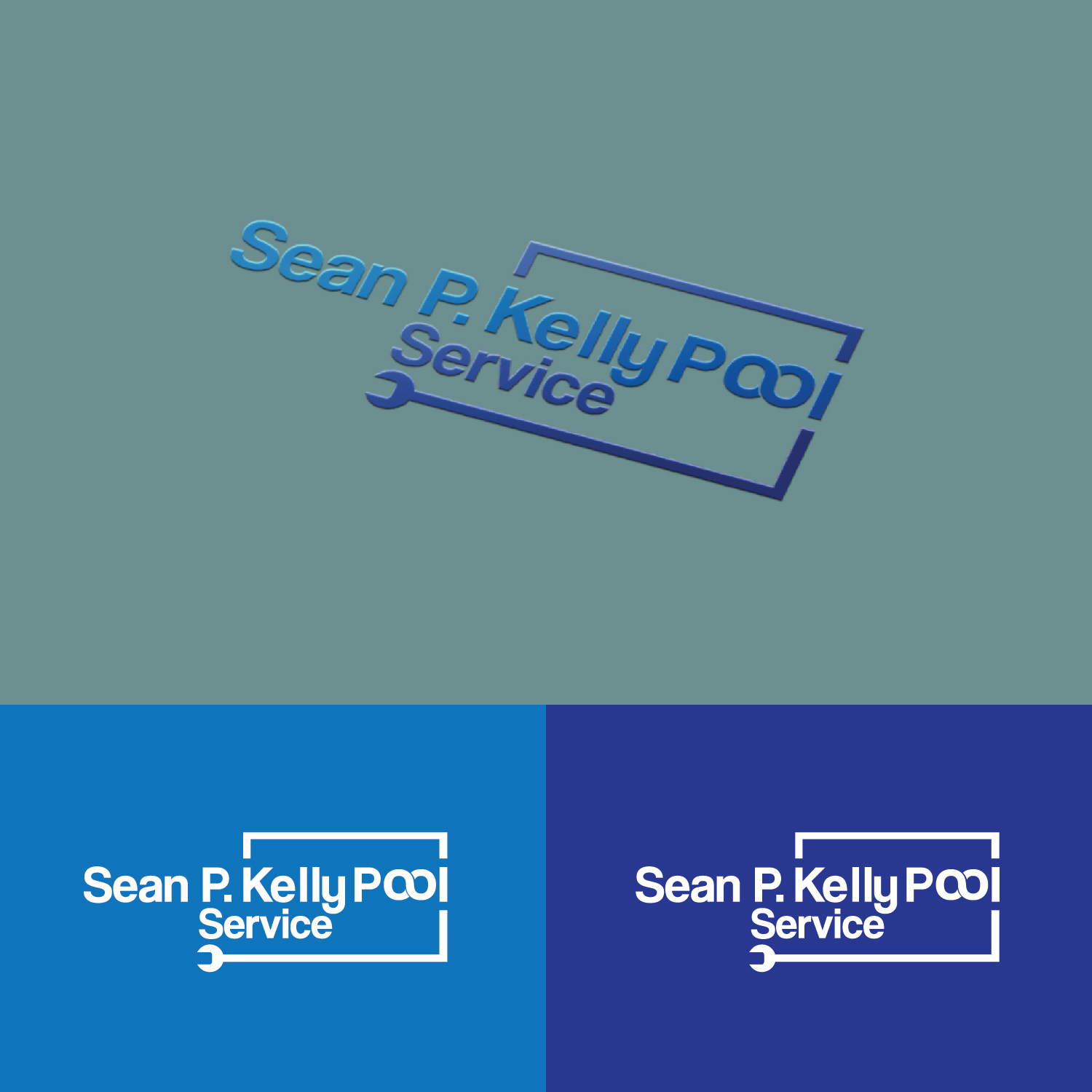 Logo Design by Maxo-Biz for Sean P. Kelly Pool Service | Design #22161755