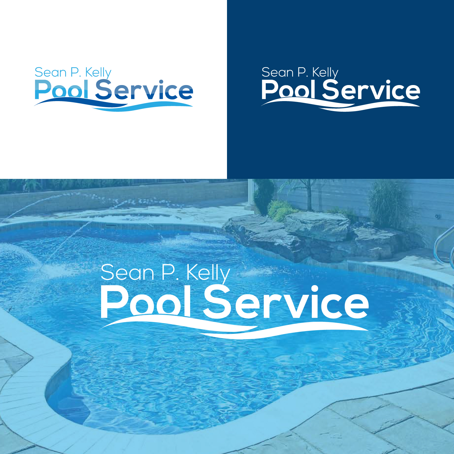 Diseño de Logo por D Patel Graphic para Sean P. Kelly Pool Service | Diseño #22155416