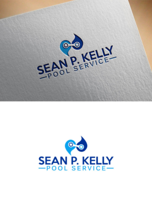 Logo-Design von Aliqa Design für Sean P. Kelly Pool Service | Design #22156659
