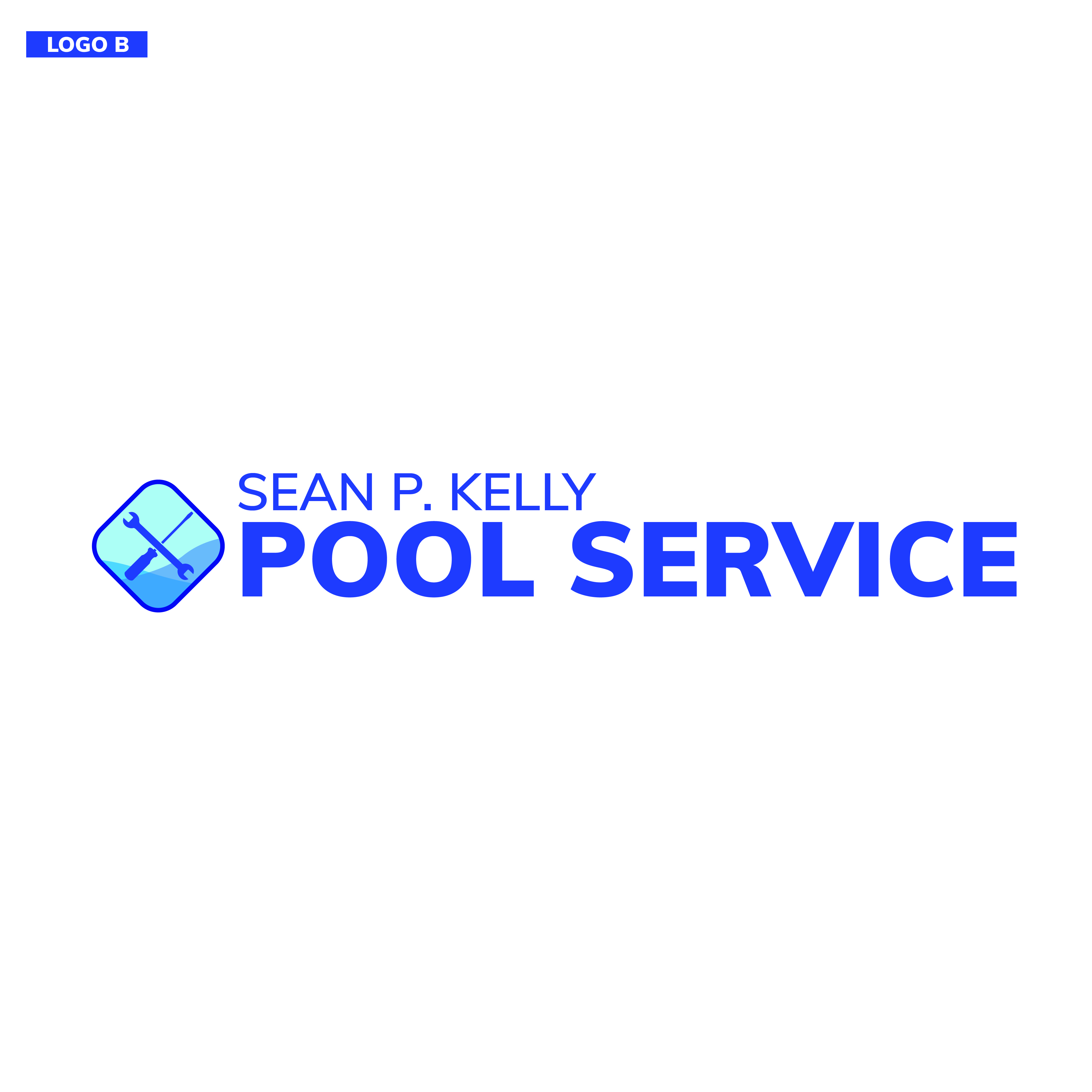 Diseño de Logo por desenyostudio para Sean P. Kelly Pool Service | Diseño #22162762