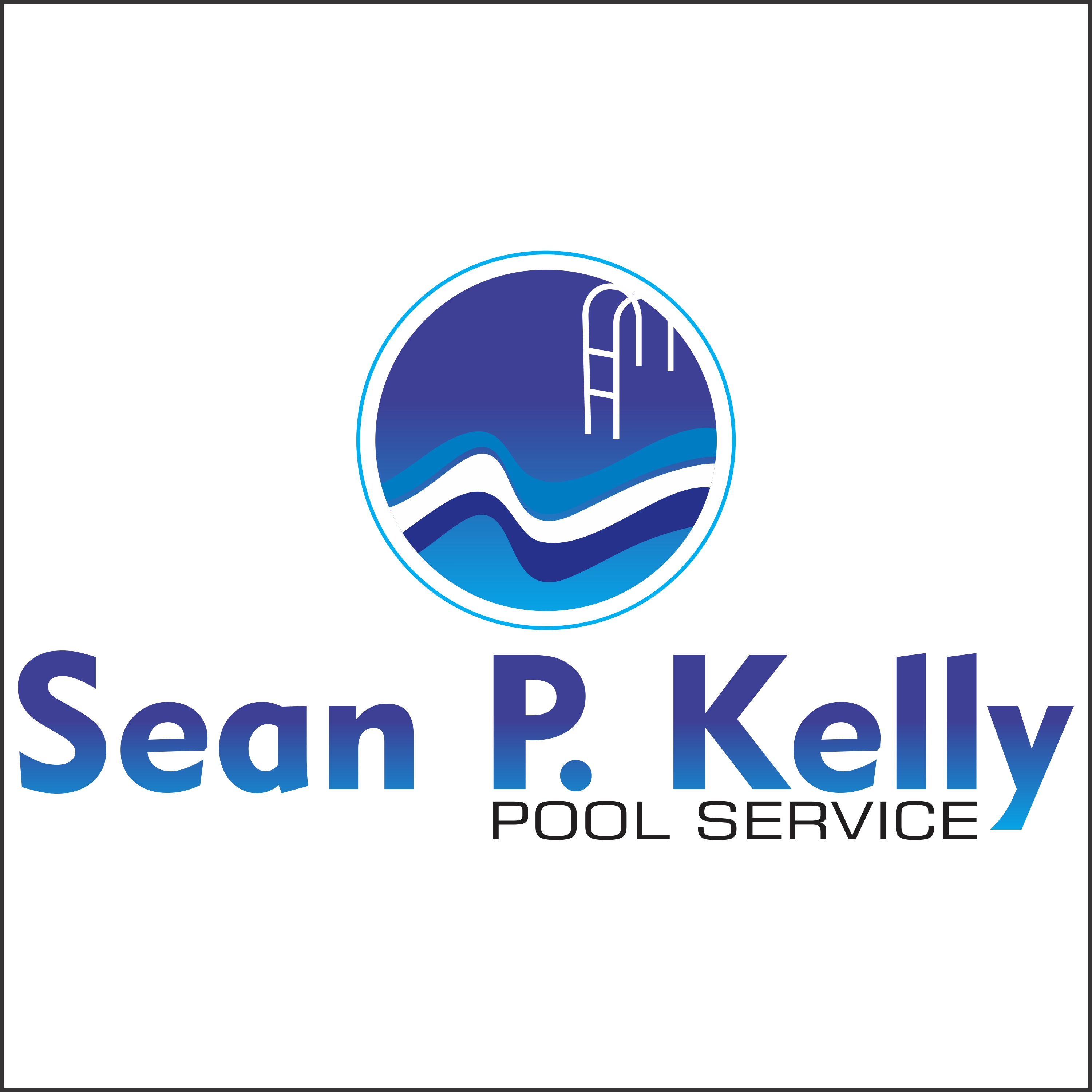 Logo Design by Abdul Design for Sean P. Kelly Pool Service | Design #22156919