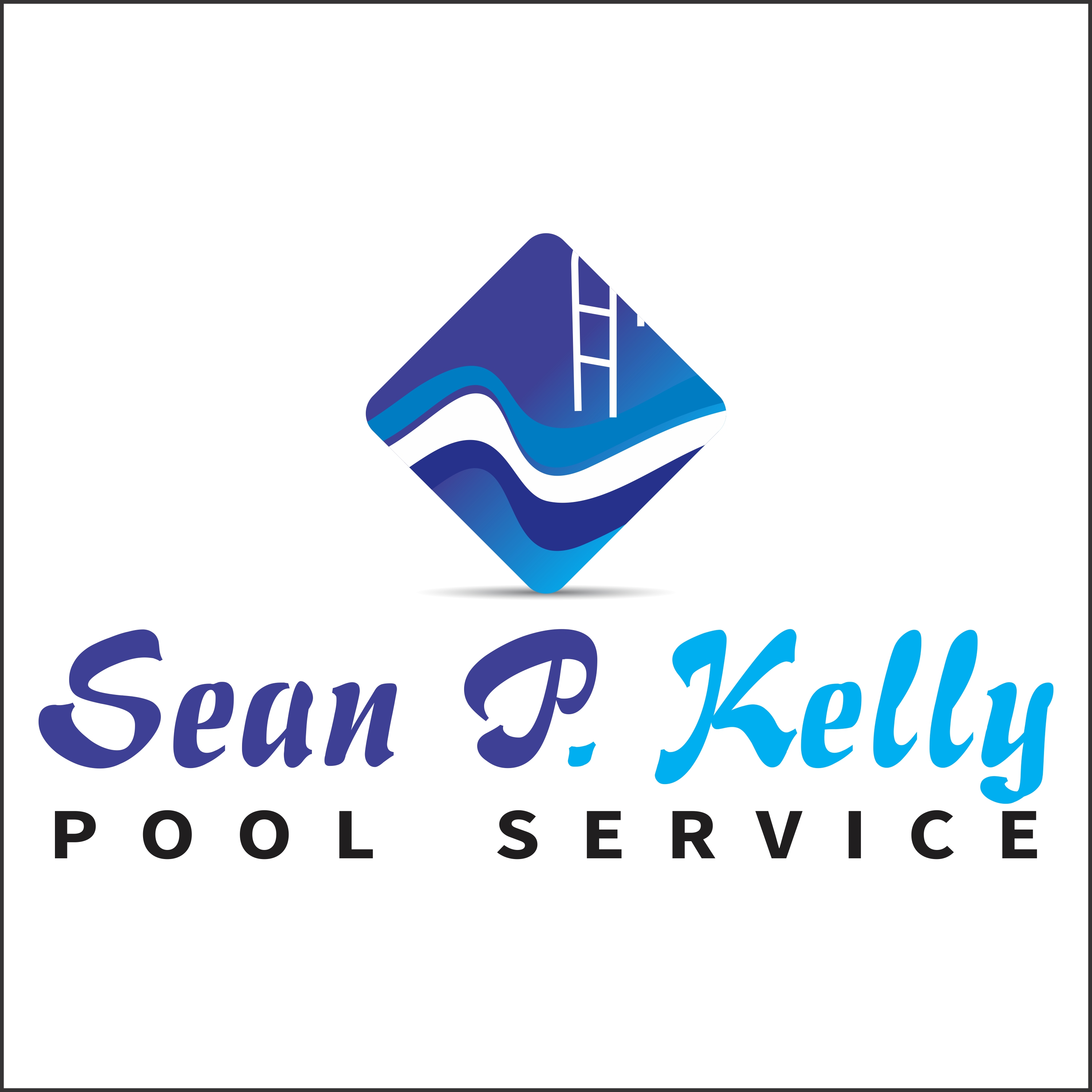 Logo Design by Abdul Design for Sean P. Kelly Pool Service | Design #22156920