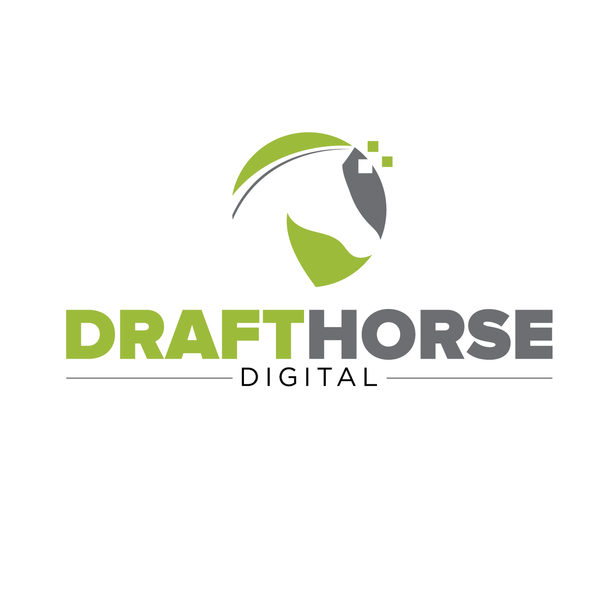 Logo Design by Pv_999 for Draft Horse Digital | Design #22153824