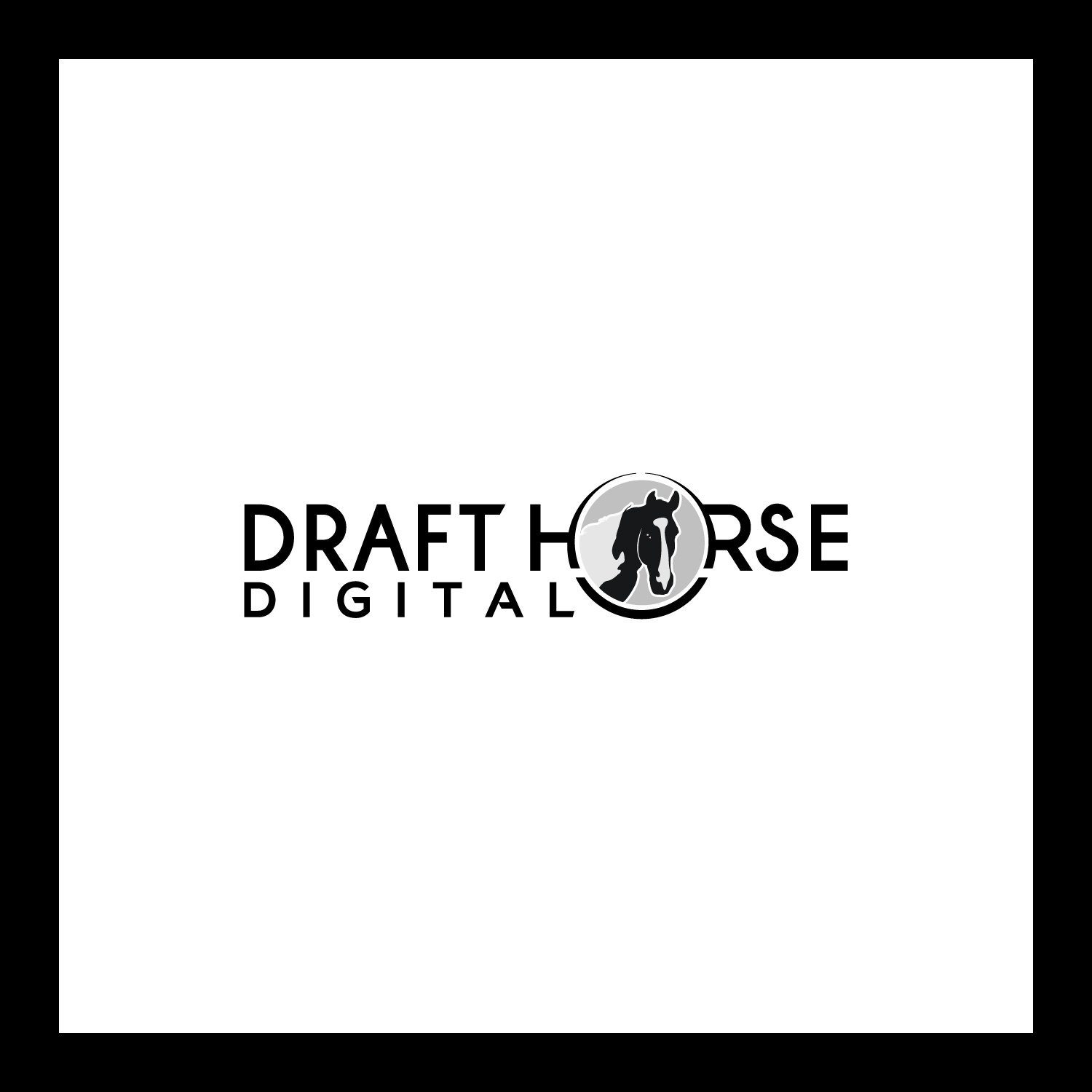 Logo Design by sankar999 for Draft Horse Digital | Design: #22220307
