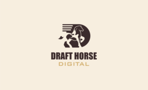 Logo Design by blacksheep1710 for Draft Horse Digital | Design: #22149529