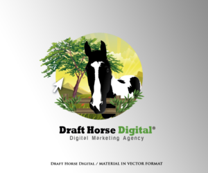 Logo Design by YERR® for Draft Horse Digital | Design: #22156510