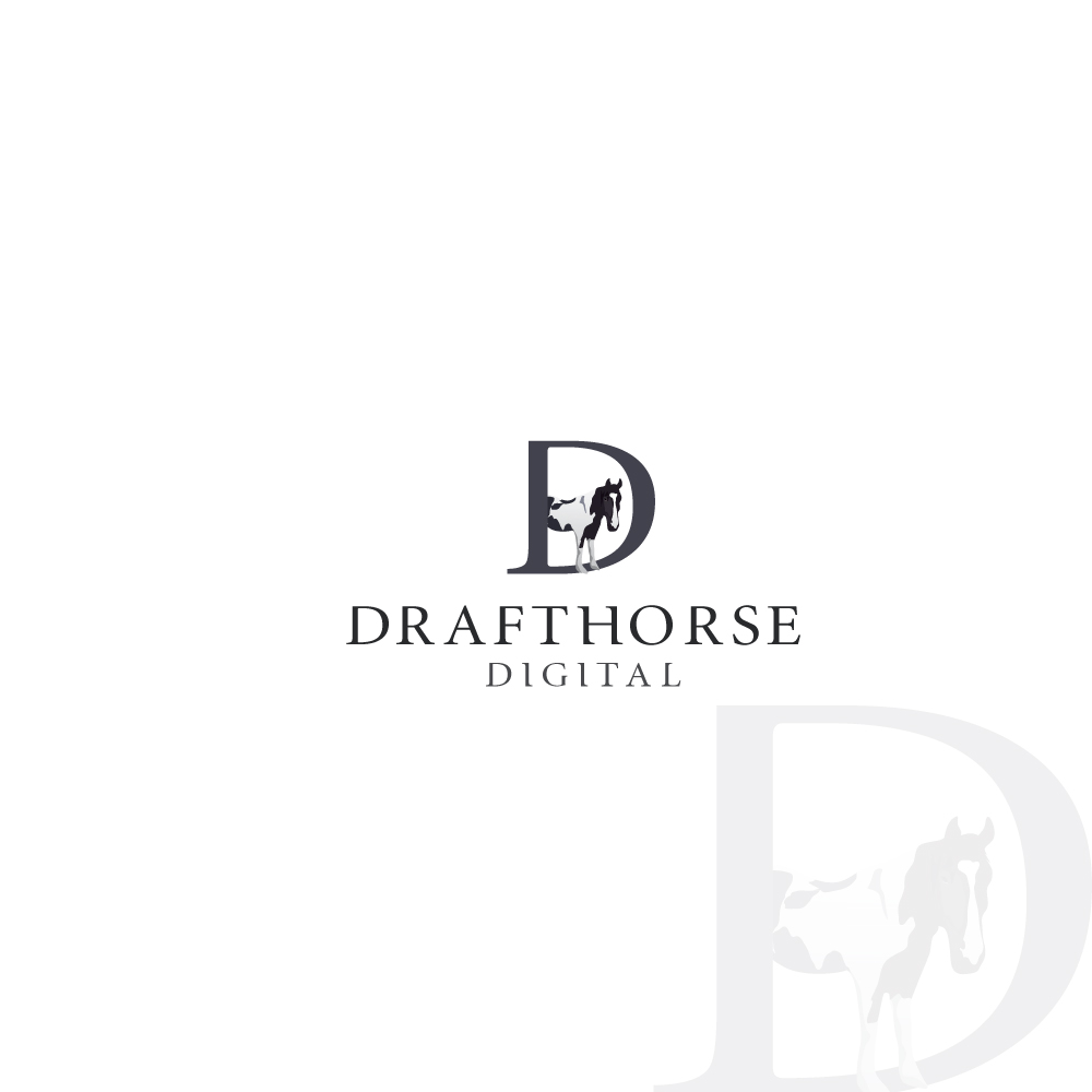 Logo Design by CreativeFlows 2 for Draft Horse Digital | Design #22161522