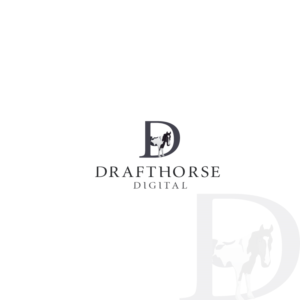 Logo Design by CreativeFlows 2 for Draft Horse Digital | Design: #22161522
