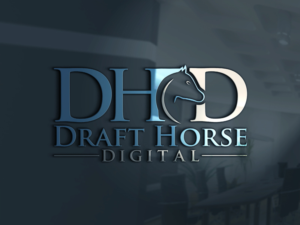 Logo Design by JAFRIN for Draft Horse Digital | Design: #22152802
