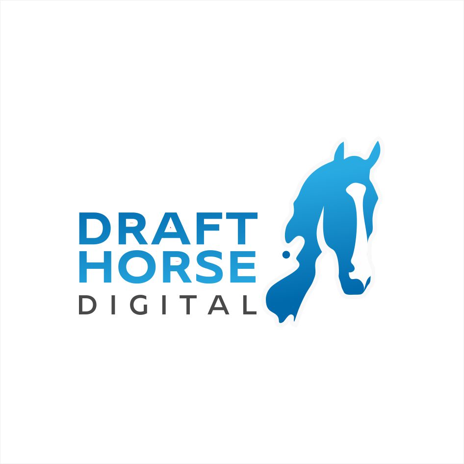Logo Design by edo 5 for Draft Horse Digital | Design #22165316