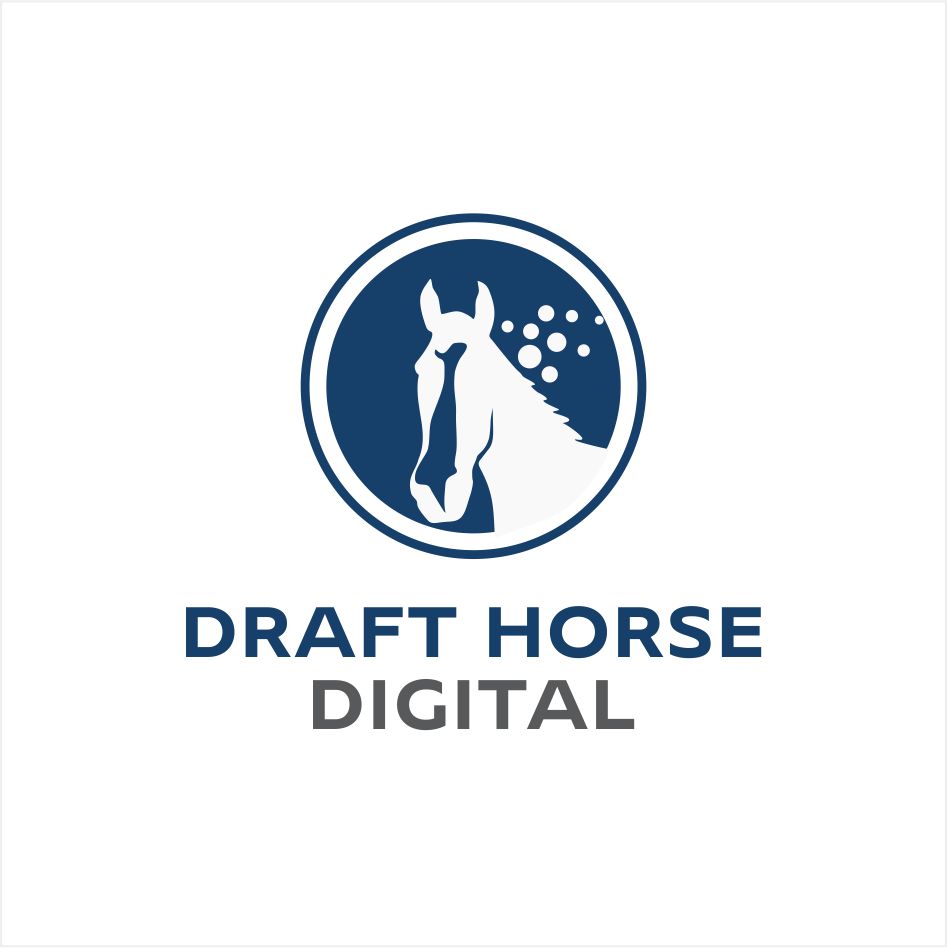 Logo Design by edo 5 for Draft Horse Digital | Design #22183289