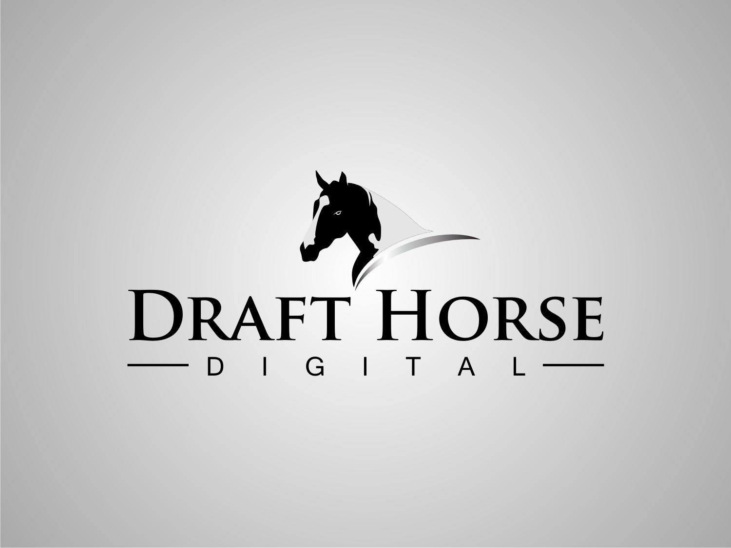 Logo Design by R16 for Draft Horse Digital | Design #22149430