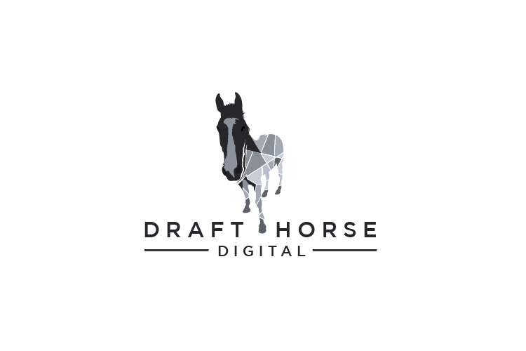 Logo Design by CreativeBaba for Draft Horse Digital | Design #22152536