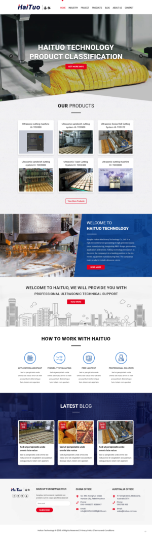 Web Design by pb for this project | Design: #22306020