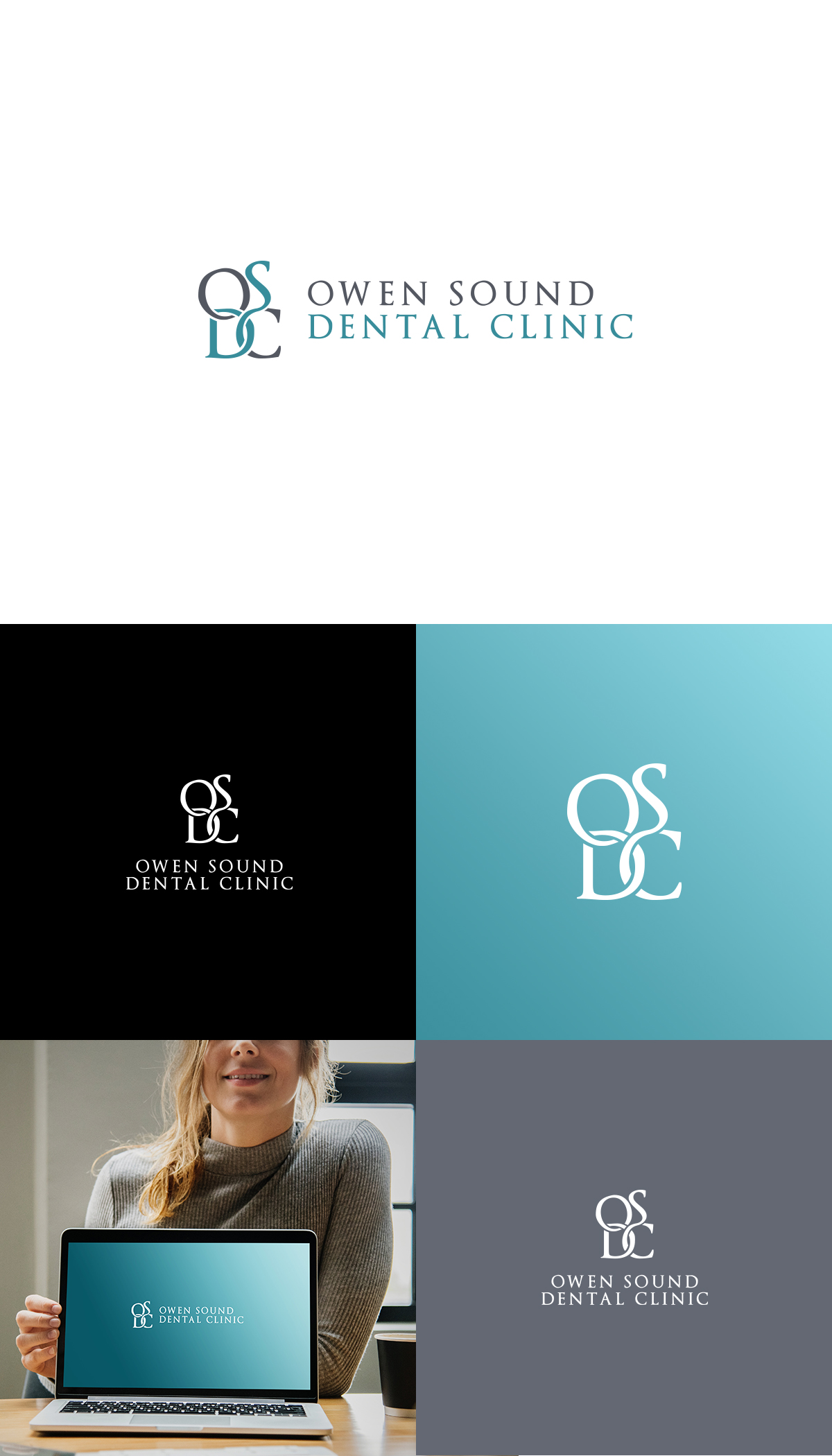 Logo Design by happybrain design for Owen Sound Dental Clinic | Design #22196979