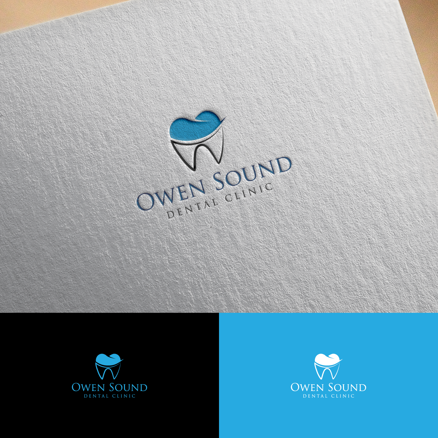 Logo Design by bejoborn1 for Owen Sound Dental Clinic | Design #22159545