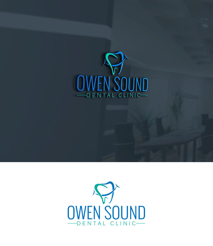 Logo-Design von Aliqa Design für Owen Sound Dental Clinic | Design #22161236