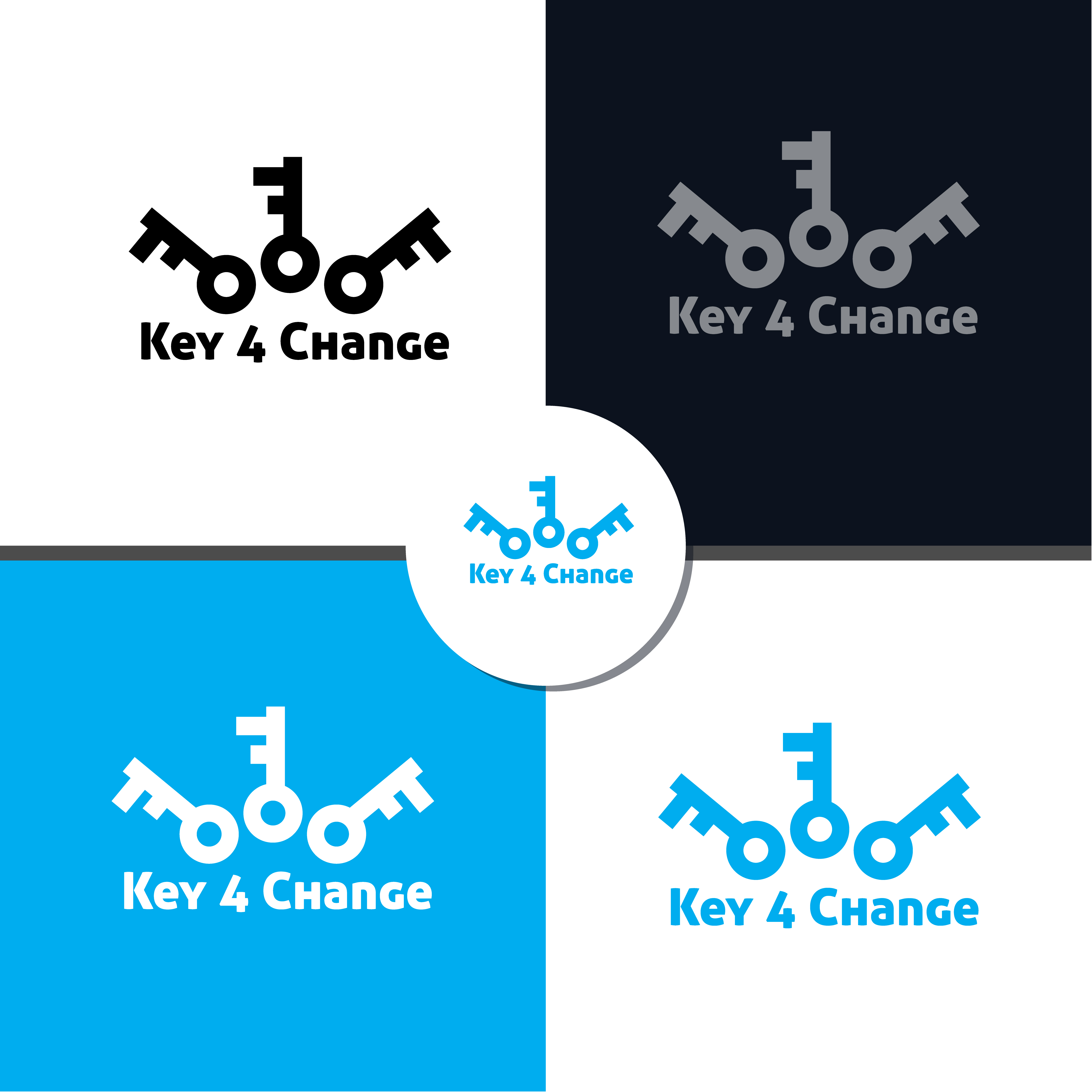 Logo-Design von adindoko für Keys4change | Design #22199150