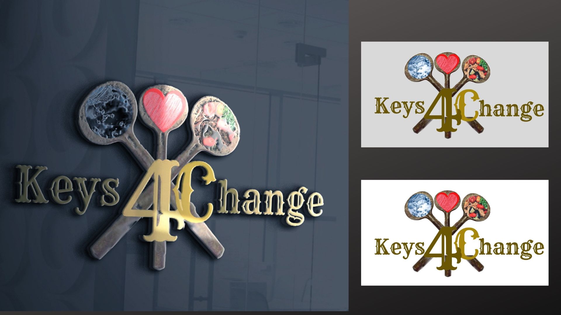 Logo Design by Sourav423 for Keys4change | Design #22182667