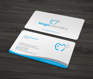 Magic Dentistry Business Card  | Business Card Design by MDesign