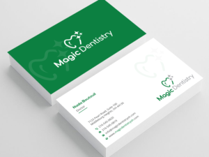 Magic Dentistry Business Card  | Diseño de Tarjeta de Presentación por Uttom 2