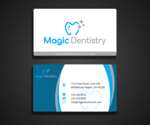 Business Card Design by BLUEwalkerXV