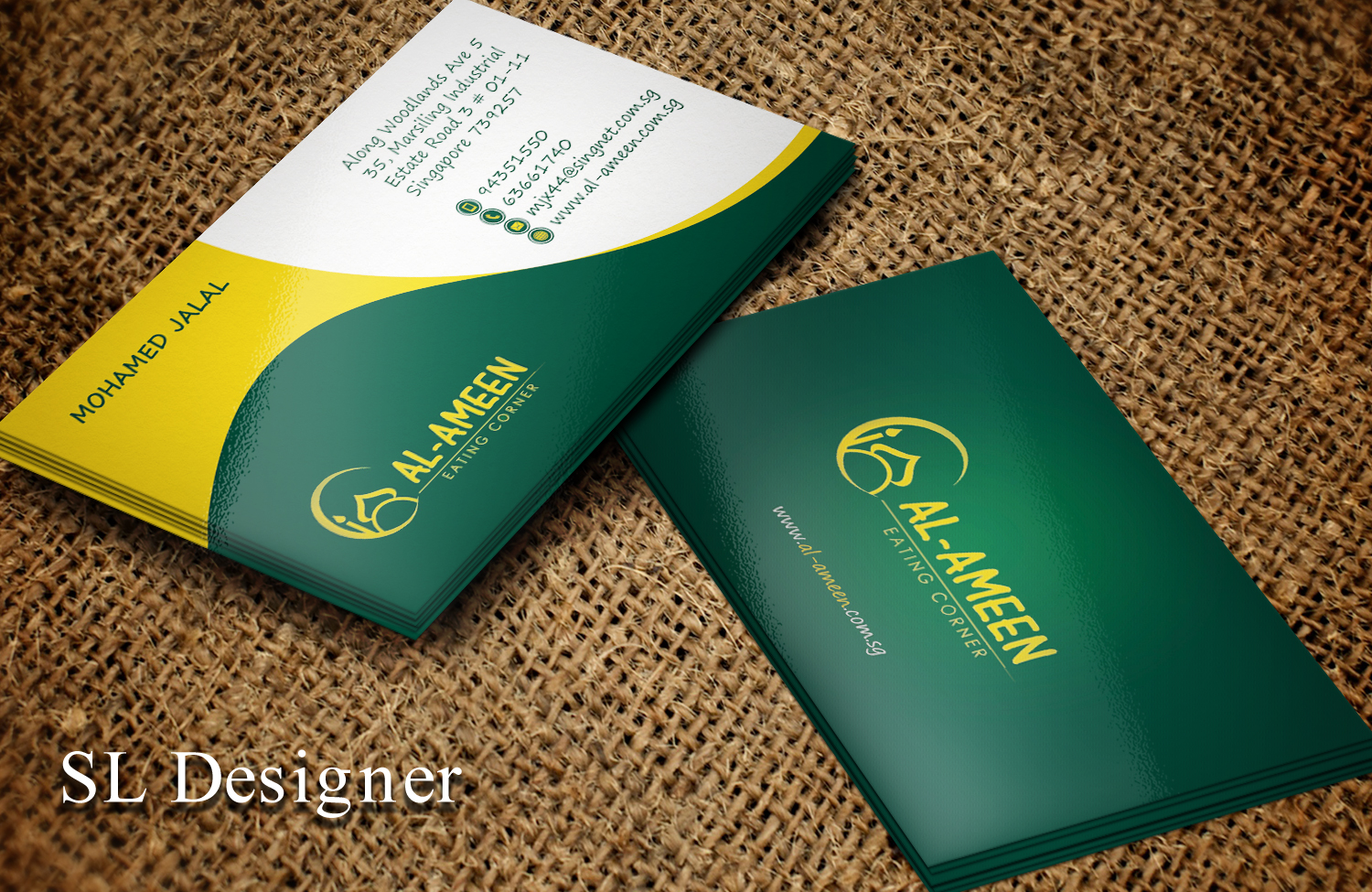 Business Card Design by SL Designer for this project | Design #22157190