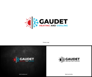 Diseño de Logo por MoonFeather para Gaudet Heating and Cooling | Diseño #22158415
