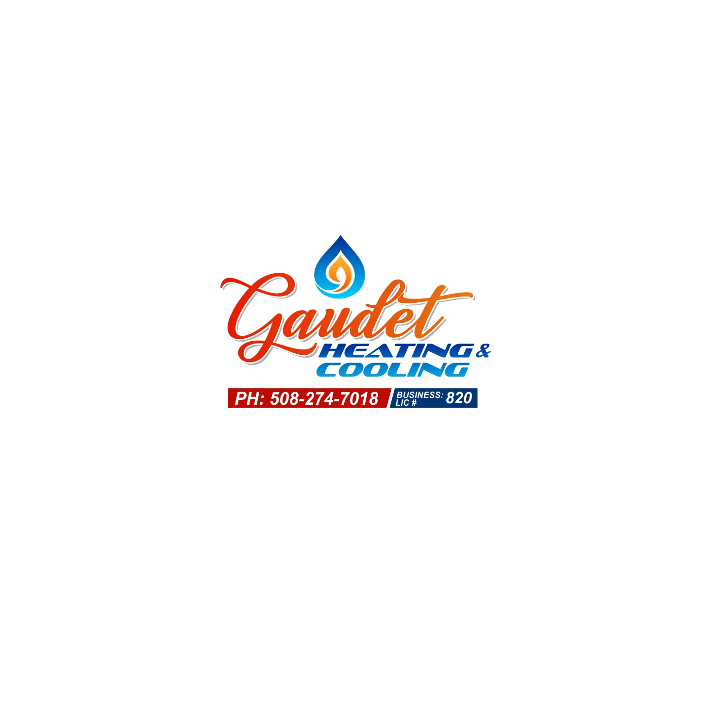 Design de Logo par sanalkumar pour Gaudet Heating and Cooling | Design #23519360