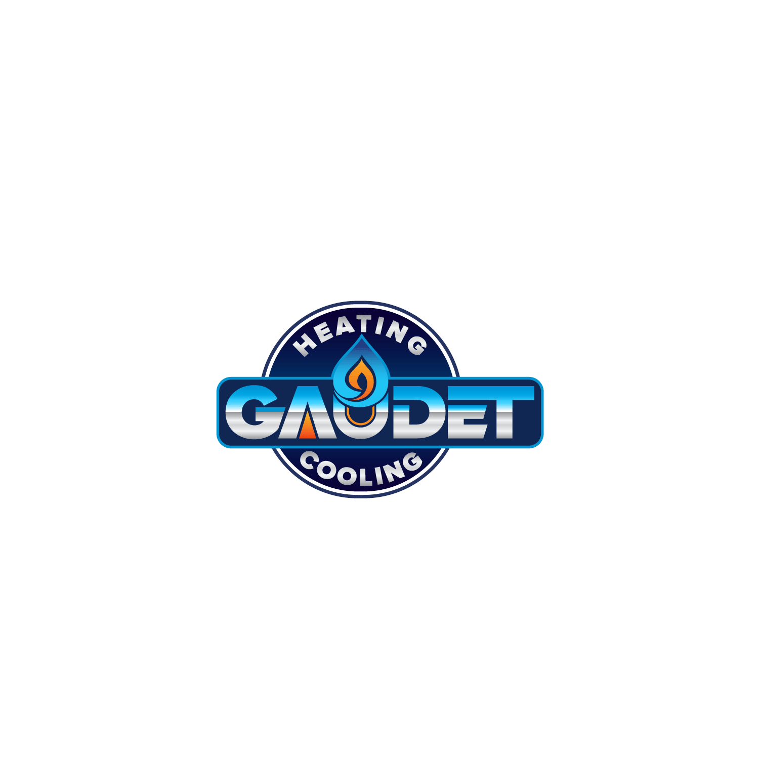 Logo Design by sanalkumar for Gaudet Heating and Cooling | Design #23546183