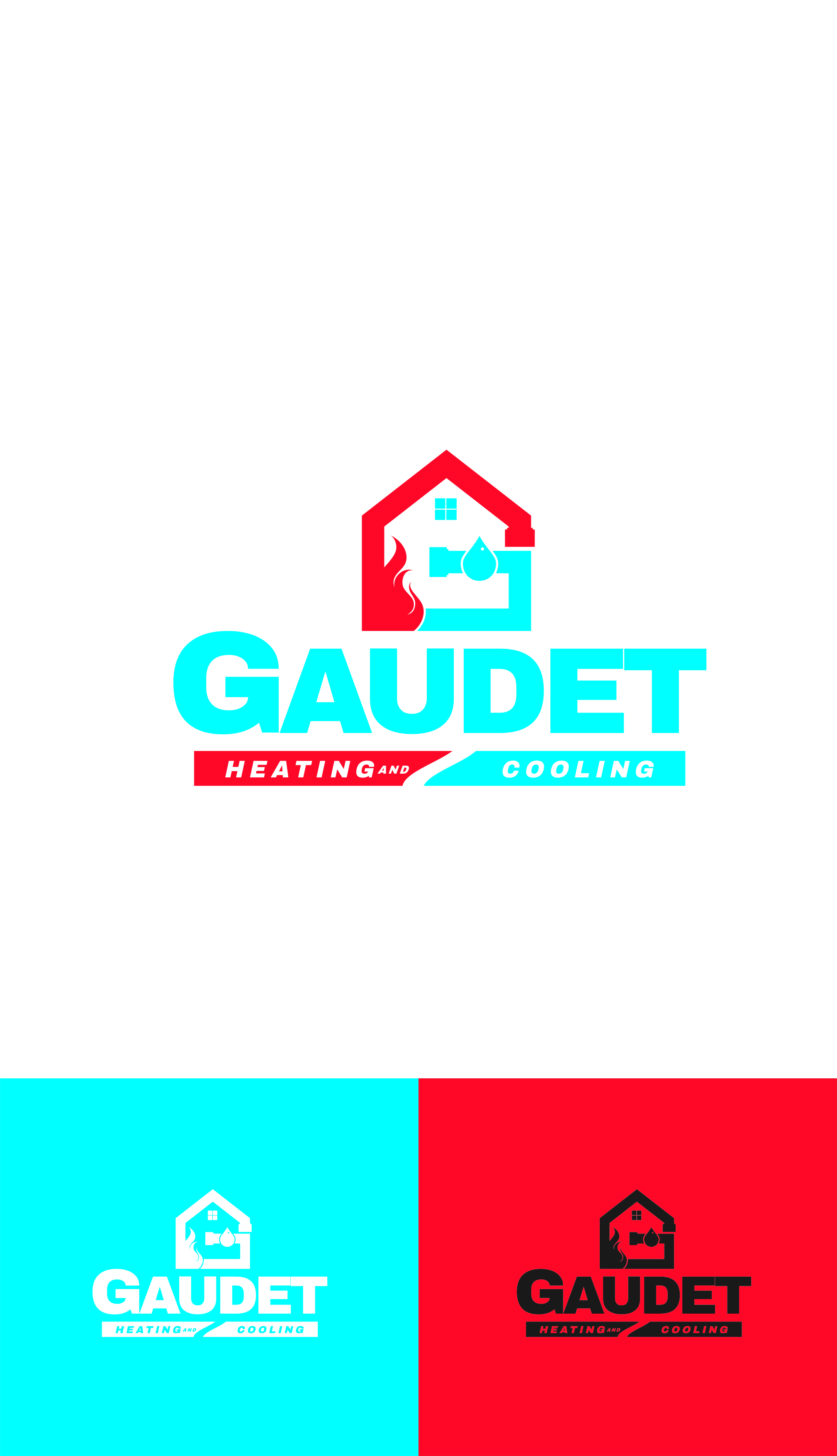 Design de Logo par alok bhopatkar pour Gaudet Heating and Cooling | Design #23548534