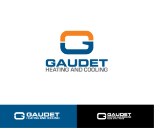 Gaudet Heating and Cooling | Logo Design by bluejet