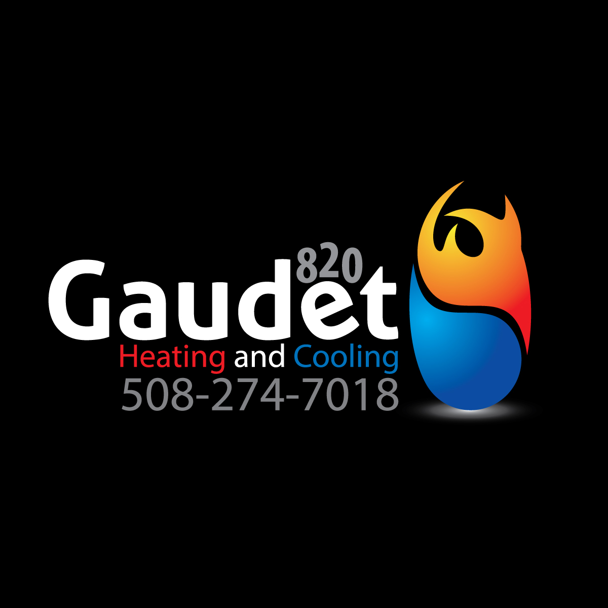 Logo Design by HLGCreativeTeam for Gaudet Heating and Cooling | Design #23529885