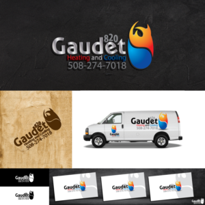 Diseño de Logo por HLGCreativeTeam para Gaudet Heating and Cooling | Diseño: #23529905