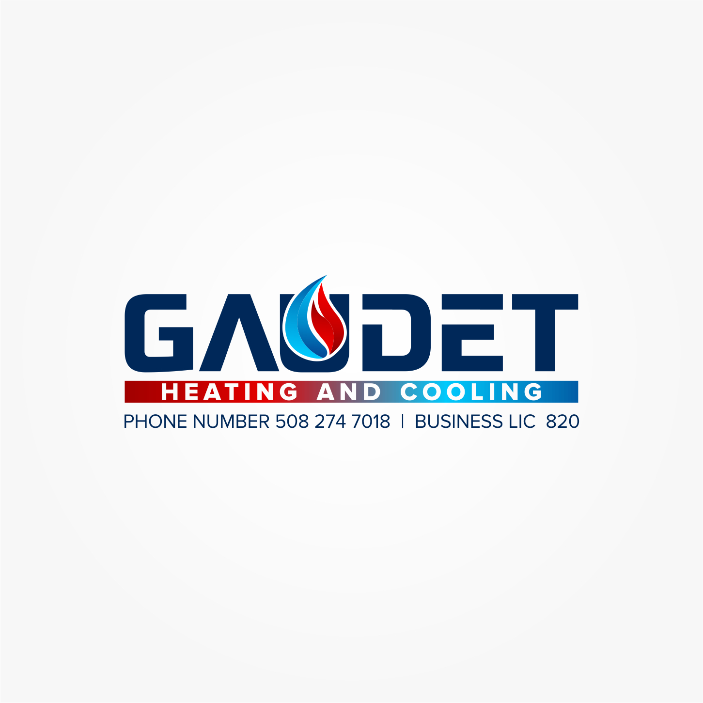 Logo Design by DigitalArt for Gaudet Heating and Cooling | Design #23558823
