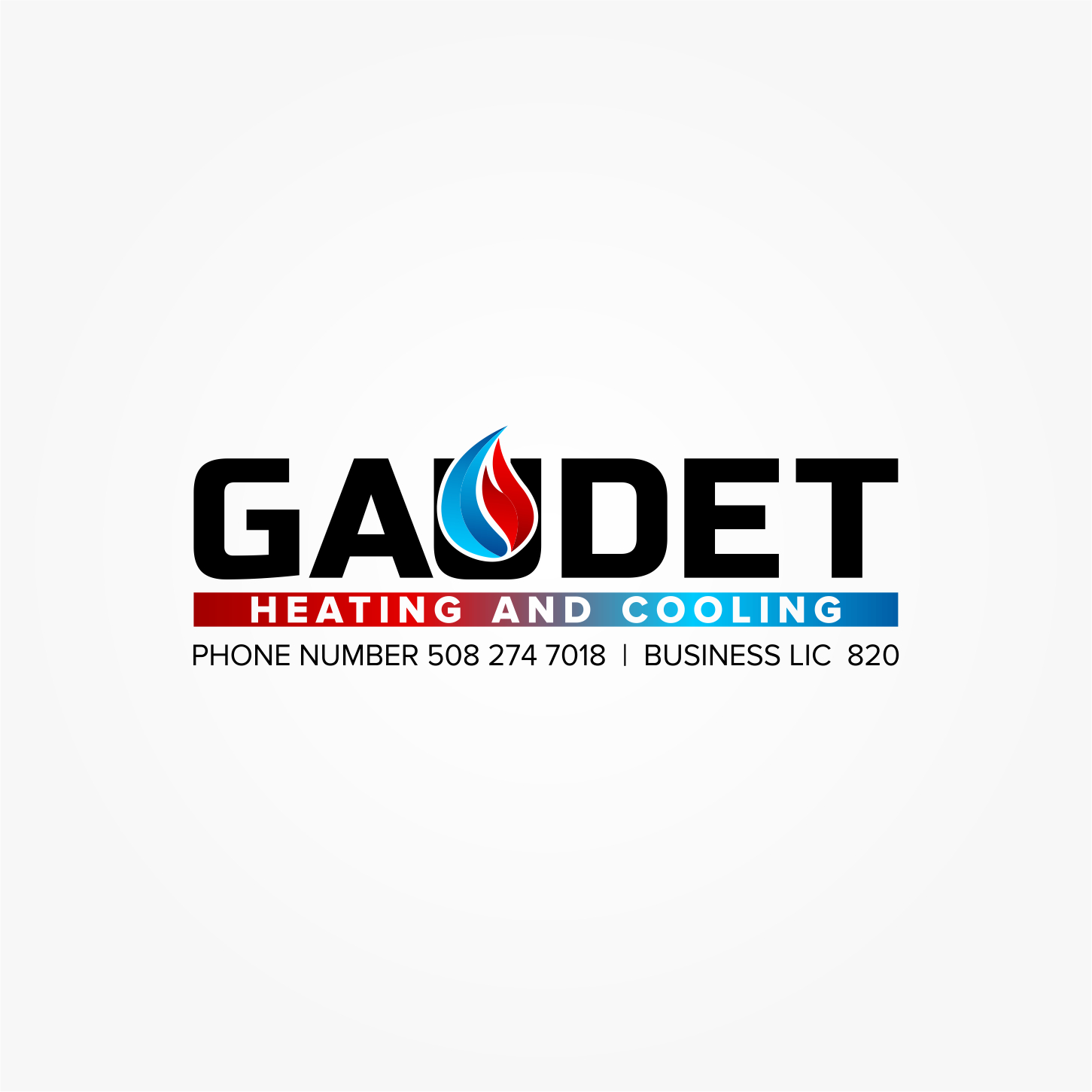 Logo Design by DigitalArt for Gaudet Heating and Cooling | Design #23558824