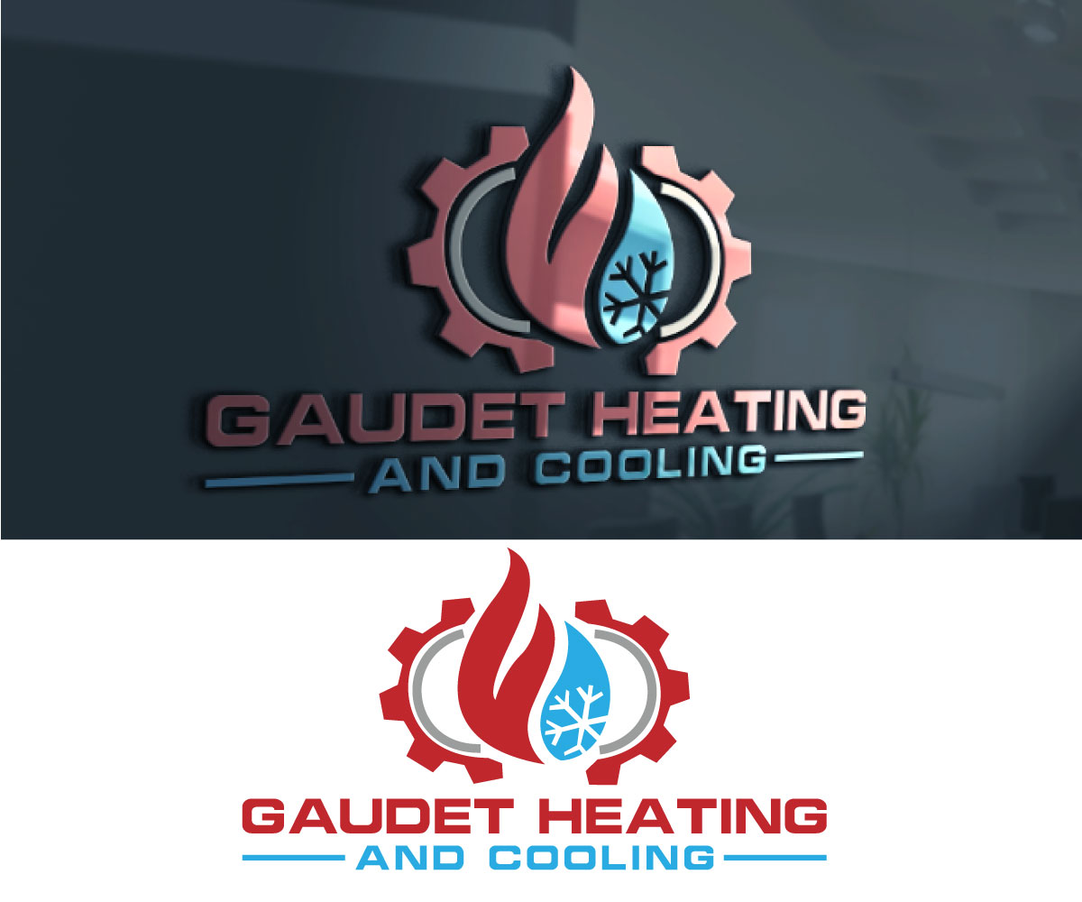 Logo Design by dobobed for Gaudet Heating and Cooling | Design #22160416