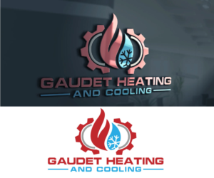 Logo Design by dobobed for Gaudet Heating and Cooling | Design: #22160416
