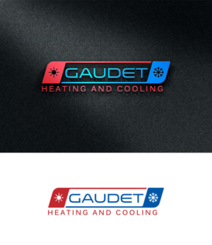 Logo Design by Aliqa Design for Gaudet Heating and Cooling | Design: #22160959
