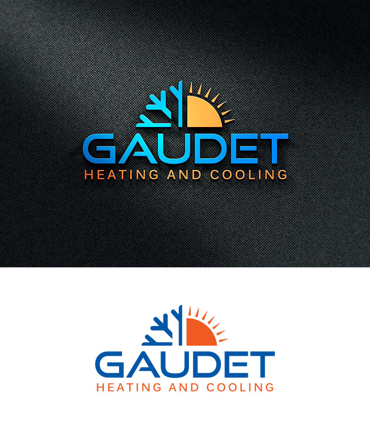 Logo Design by Aliqa Design for Gaudet Heating and Cooling | Design #22160960