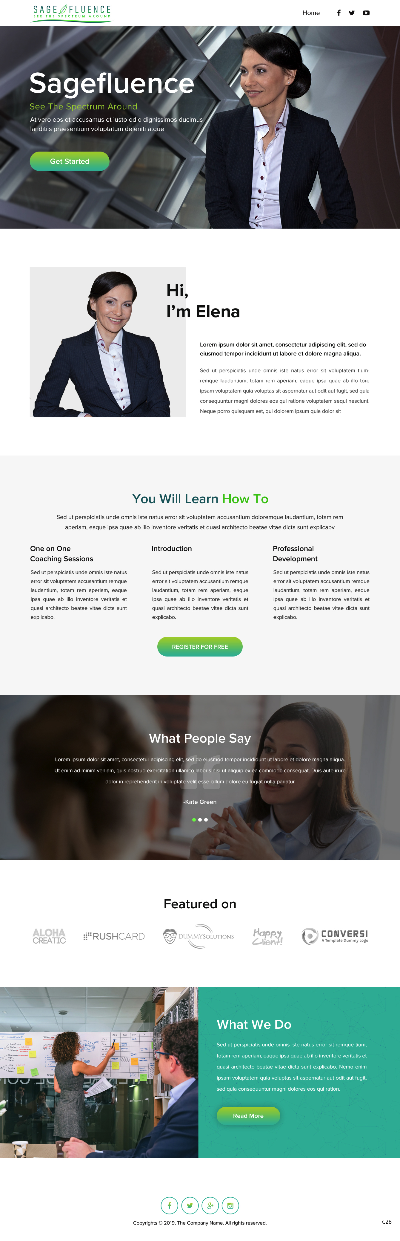 Web Design by pb for this project | Design #22163246