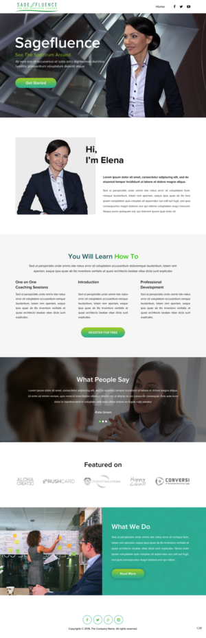 Web Design by pb for this project | Design: #22163246
